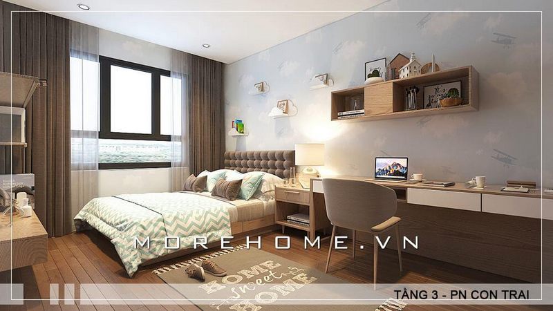 Giường ngủ có ngăn kéo hiện đại